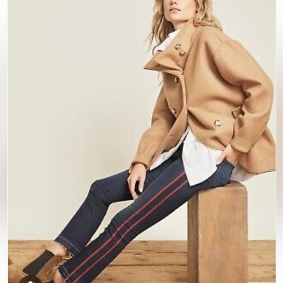 Veronica Beard Carolyn High Rise Baby Boot Jeans - Picture 6 of 10